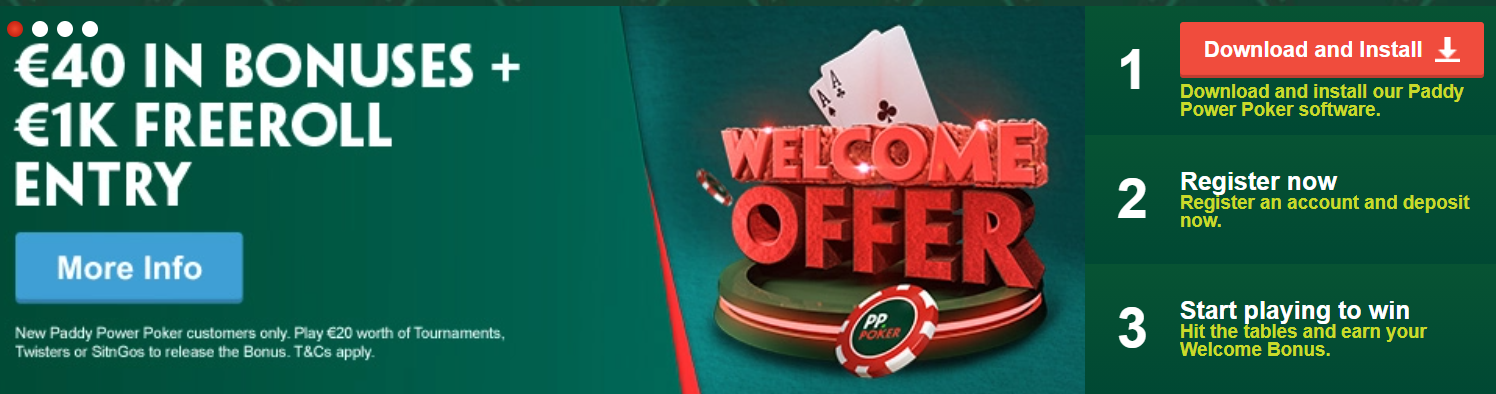 Paddy Power Welcome offer