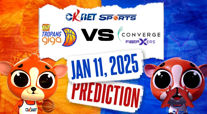 tnt vs converge game prediction january 11