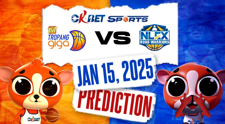 tnt tropang giga vs nlex warriors game prediction january 15, 2025